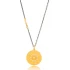 22 Karat Gold Vintage Pendant in 925 Silver
