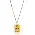 Turkish 22 Karat Gold Vintage Silver Pendant