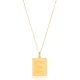 22 Karat Madalion 925 Sterling Silver Pendant