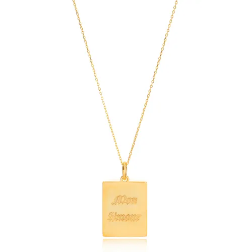 22 Karat Madalion Sterling Silver Pendant