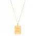 22 Karat Madalion Sterling Silver Pendant