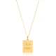 22 Karat Madalion Sterling Silver Pendant