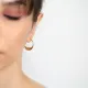 22 Karat Gold Plated Vintage Silver Earrings 22 Karat Gold Plated Vintage Silver Earrings