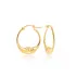 22 Karat Gold Plated Vintage Silver Earrings