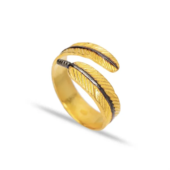 22 Karat Gold Plated Adjustable Vintage 925 Silver Ring 22 Karat Gold Plated Adjustable Vintage 925 Silver Ring