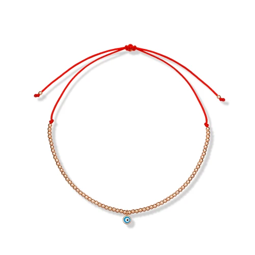 Turkish Ball With Evil Eye 925 Sterling Silver Anklet Turkish Ball With Evil Eye 925 Sterling Silver Anklet