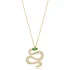 Turkish 925 Sterling Silver Snake Pendant