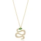 Turkish 925 Sterling Silver Snake Pendant Turkish 925 Sterling Silver Snake Pendant