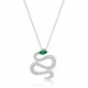 Turkish 925 Sterling Silver Snake Pendant Turkish 925 Sterling Silver Snake Pendant