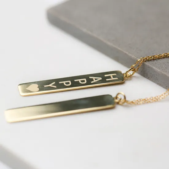 Happy Letter 925 Sterling Silver Necklace Happy Letter 925 Sterling Silver Necklace