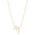 Zodiac Aquarius 925 Sterling Silver Necklace