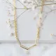 Fancy Modern Chain Silver Necklace Fancy Modern Chain Silver Necklace