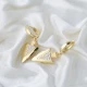 Arrowhead Shape Dangle 925 Sterling Silver Earrings