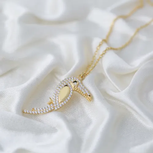 White Toucan 925 Sterling Silver Pendant White Toucan 925 Sterling Silver Pendant