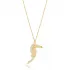 White Toucan 925 Sterling Silver Pendant