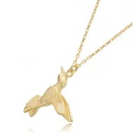 Colibri Bird Design Pendant Turkish Wholesale Handmade 925 Sterling Silver Jewelry