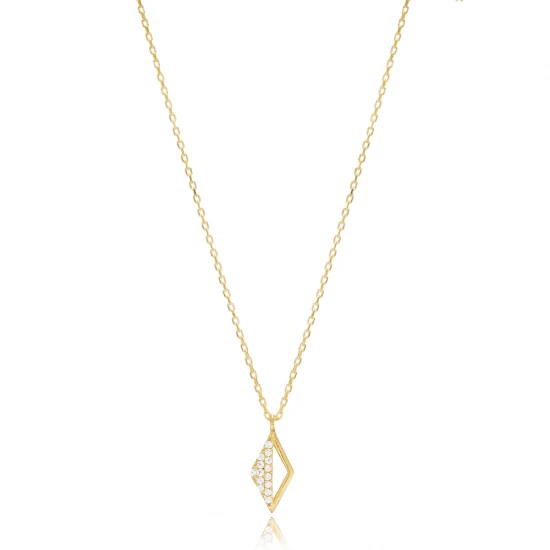 Turkish Mini Rhomb 925 Sterling Silver Pendant