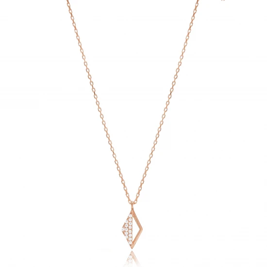 Turkish Mini Rhomb 925 Sterling Silver Pendant