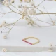 Graceful Ruby Beaded 925 Sterling Silver Ring