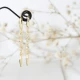 Arrow CZ Dangle 925 Sterling Silver Earrings