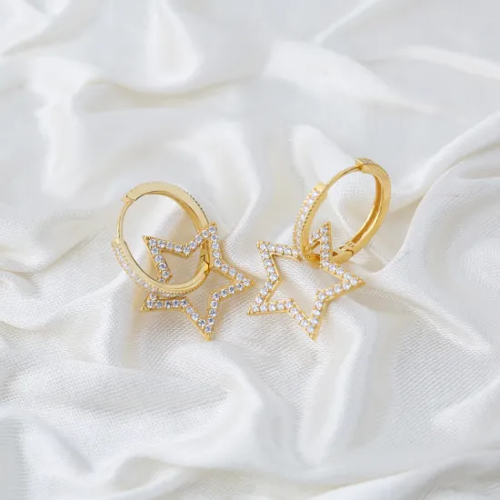 Falling Star 19 925 Sterling Silver Earrings