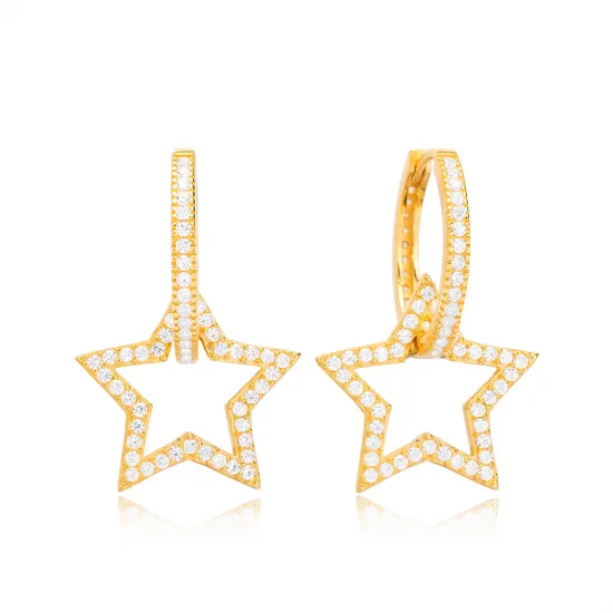 Falling Star 19 925 Sterling Silver Earrings