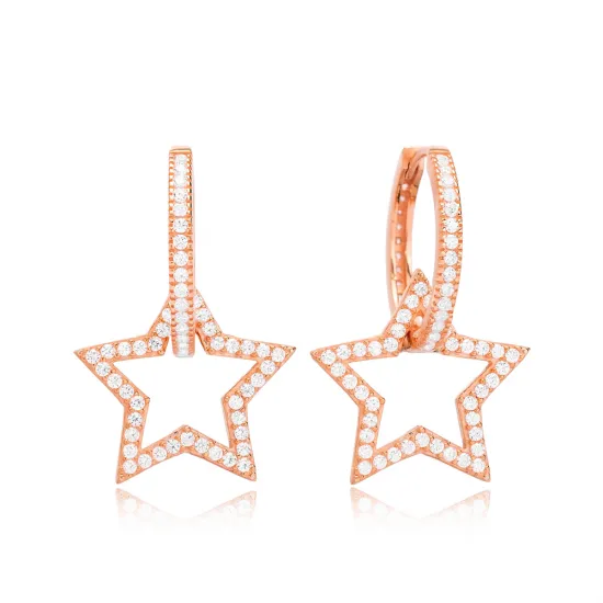 Falling Star 19 925 Sterling Silver Earrings
