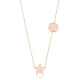 Shiny Star And Sun 925 Sterling Silver Pendant