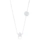 Shiny Star And Sun 925 Sterling Silver Pendant