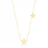 Sparkling Stars 925 Sterling Silver Pendant