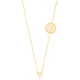 Bright Sun And Mini CZ 925 Sterling Silver Pendant