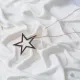 Black Star CZ 925 Sterling Silver Pendant