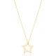 Sophisticated Star CZ 925 Sterling Silver Pendant