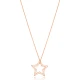Sophisticated Star CZ 925 Sterling Silver Pendant
