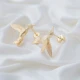 Colibri Bird CZ 925 Sterling Silver Earrings | 925 Sterling Silver Wholesale | Sade Silver Colibri Bird CZ 925 Sterling Silver Earrings - Sade 925 Silver Jewelry