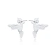 Colibri Bird CZ 925 Sterling Silver Earrings | 925 Sterling Silver Wholesale | Sade Silver Colibri Bird CZ 925 Sterling Silver Earrings - Sade 925 Silver Jewelry