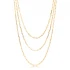 Link Chain Layered 925 Sterling Silver Necklace