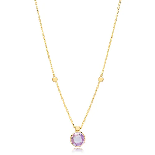 Handcrafted Amethyst 925 Sterling Silver Pendant