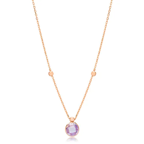 Handcrafted Amethyst 925 Sterling Silver Pendant