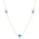 Evil Eye Shaker Sterling Silver Necklace Evil Eye Shaker Sterling Silver Necklace