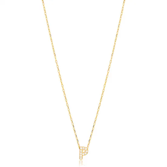 Initial Alphabet letter G Charm Zircon Stone Pendant. Wholesale 925 Sterling Silver Jewelry