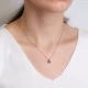 Shiny Ball CZ 925 Sterling Silver Necklace