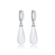 Pearl Dangle 925 Sterling Silver Earrings