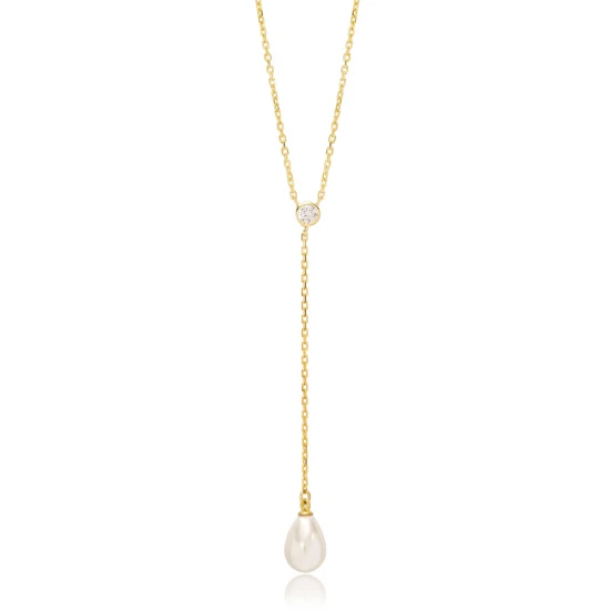 Chic Y Pearl 925 Sterling Silver Pendant - Sade 925 Silver Jewelry