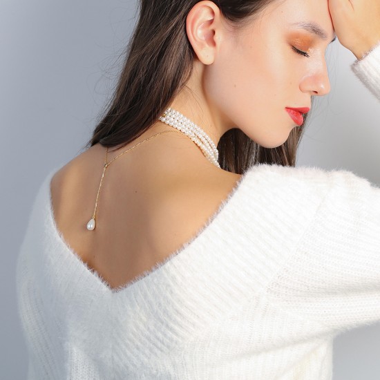 Chic Y Design Pearl Charm Pendant Wholesale 925 Sterling Silver Jewelry Chic Y Design Pearl Charm Pendant Wholesale 925 Sterling Silver Jewelry