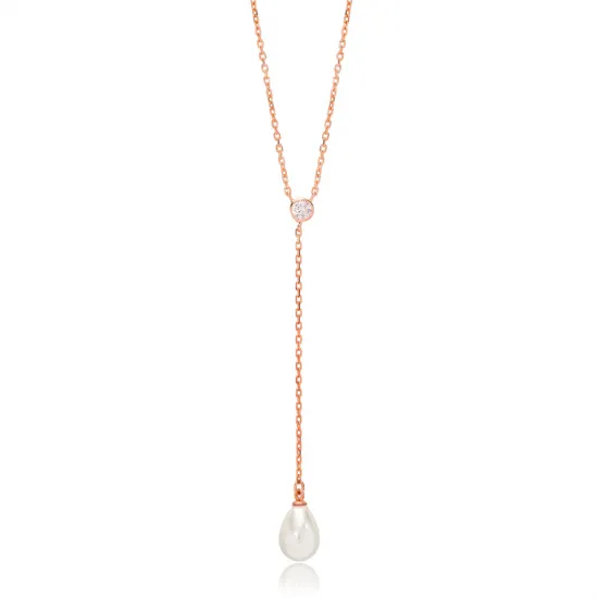 Chic Y Pearl 925 Sterling Silver Pendant - Sade 925 Silver Jewelry