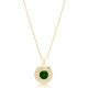 Minimalistic Emerald 925 Sterling Silver Pendant Minimalistic Emerald 925 Sterling Silver Pendant