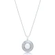 Leaf Ornament Pearl 925 Sterling Silver Pendant Leaf Ornament Pearl 925 Sterling Silver Pendant