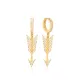 CZ Arrow Dangle 925 Sterling Silver Earrings CZ Arrow Dangle 925 Sterling Silver Earrings