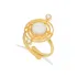 Turkish Opal Round 925 Sterling Silver Ring